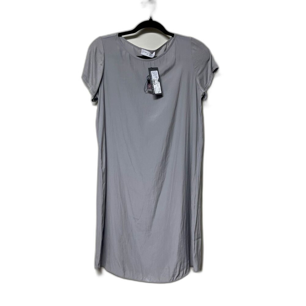 NWT LOLA & SOPHIE New York Clay Multimedia Tee Dress, Sz S